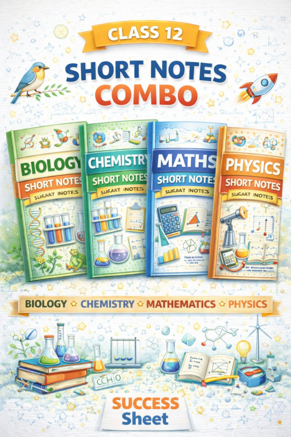 Class 12 Board Master Combo (Physics, Chemistry, Maths & Biology)