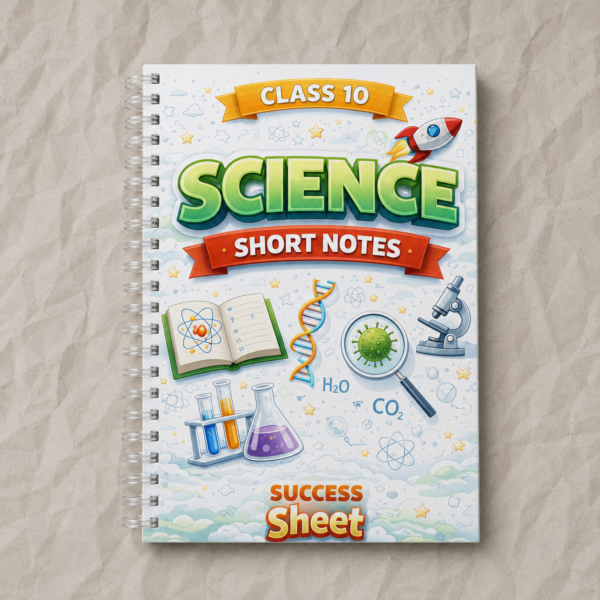 Class 10 Science Short Notes (Physics, Chemistry & Biology)