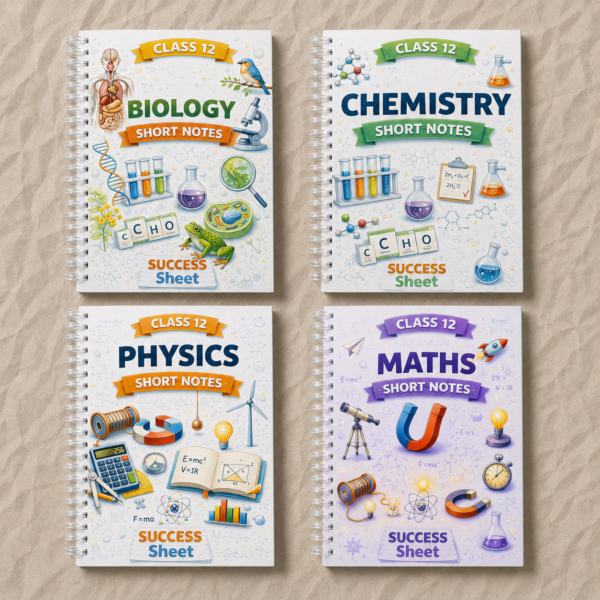 Class 12 Board Master Combo (Physics, Chemistry, Maths & Biology)