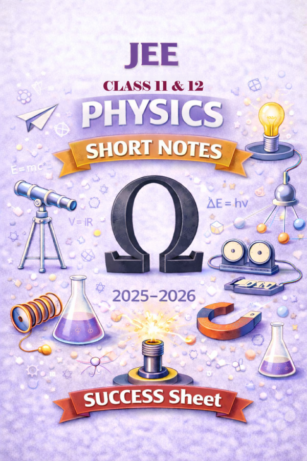 JEE Physics Short Notes (Class 11 & 12)