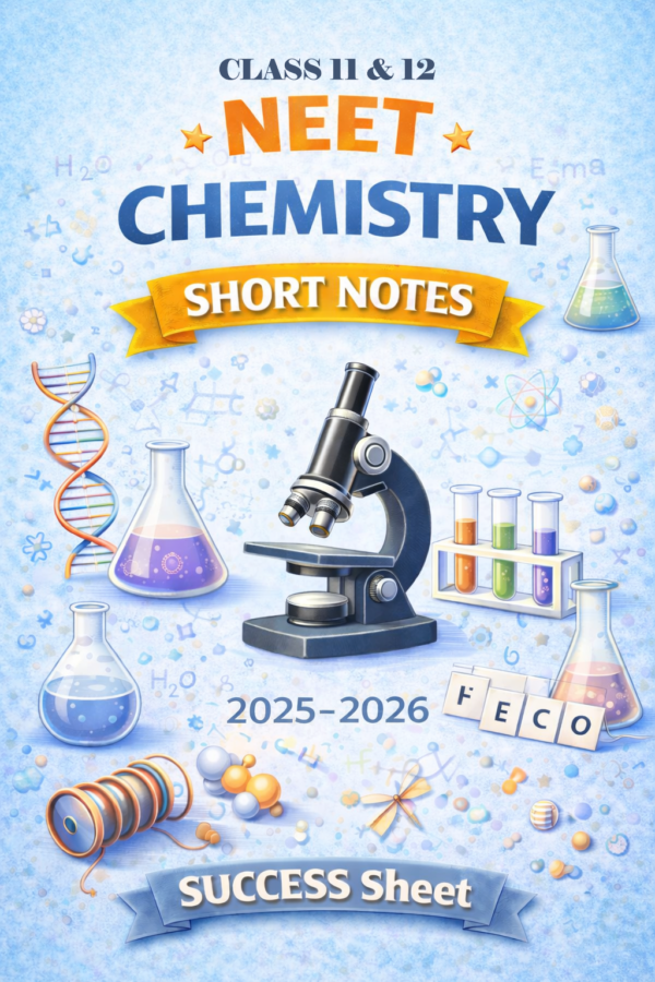 NEET Chemistry Short Notes (Class 11 & 12)
