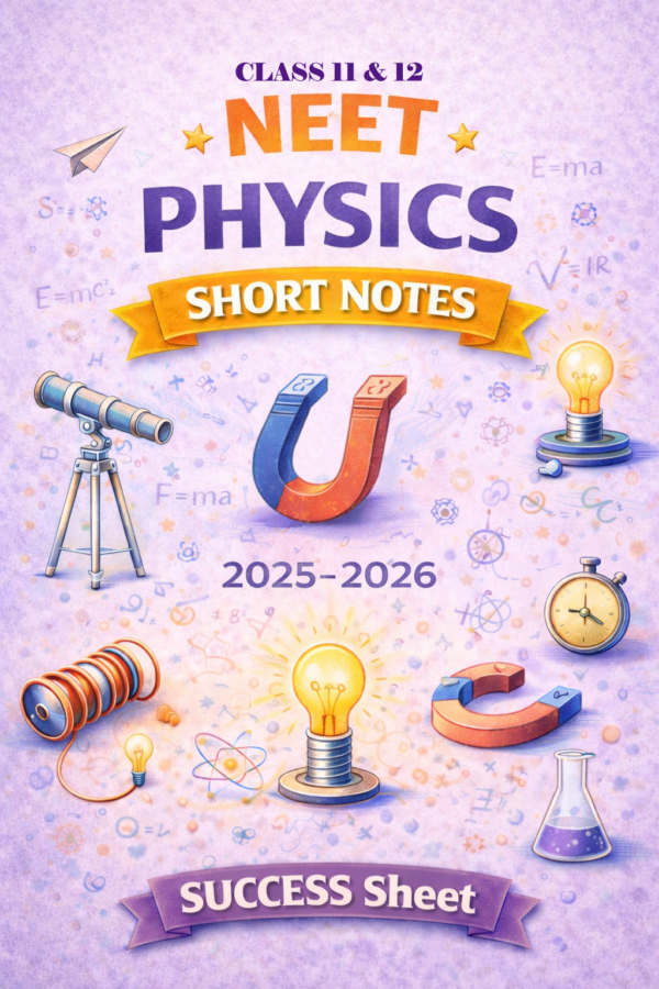 NEET Physics Short Notes (Class 11 & 12)