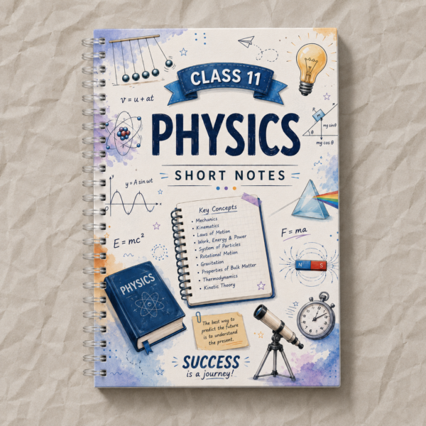 Class 11 Physics Short Notes (Boards + Competitive Base)